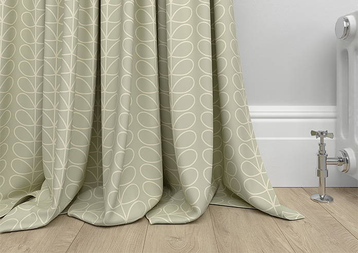 Orla Kiely Linear Stem, Pebble - Made to Measure Curtains - Image 6